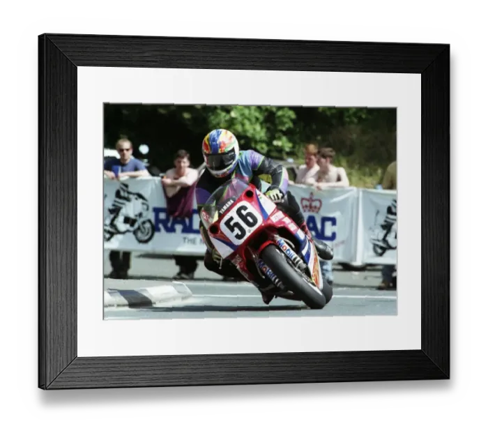 Framed Print : Paul Orritt (Yamaha) 1993 Formula One TT Framed Print : Paul Orritt (Yamaha) 1993 Formula One TT