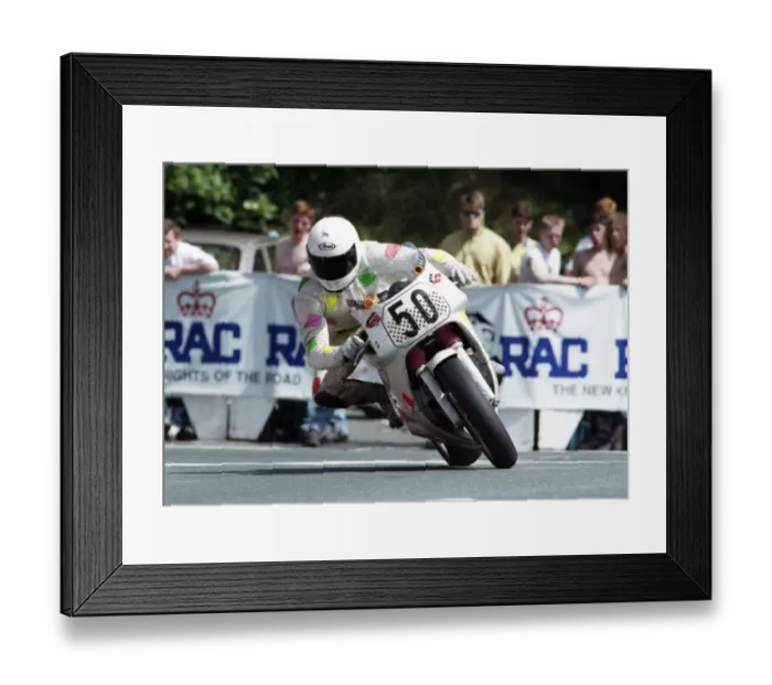 Framed Print : Christopher Downes (Honda) 1993 Formula One TT Framed Print : Christopher Downes (Honda) 1993 Formula One TT