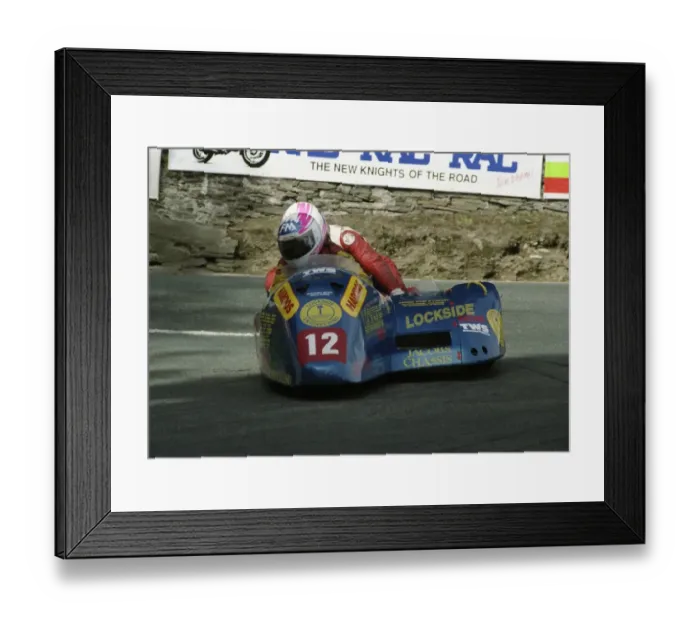 Framed Print : Richard Crossley & Colin Hardman (Honda) 1993 Sidecar TT Framed Print : Richard Crossley & Colin Hardman (Honda) 1993 Sidecar TT