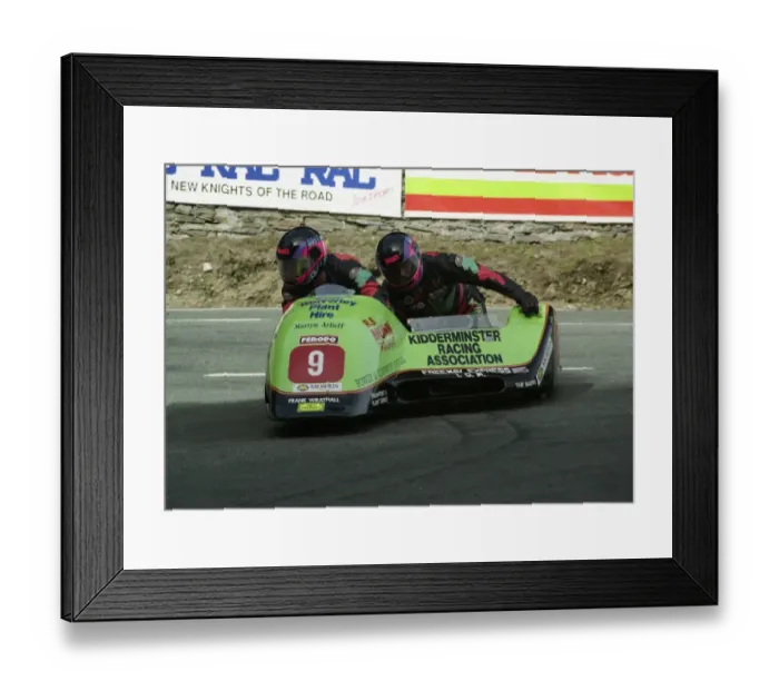 Framed Print : Kenny Howles & Rob Parker (Trevor Ireson) 1993 Sidecar TT Framed Print : Kenny Howles & Rob Parker (Trevor Ireson) 1993 Sidecar TT