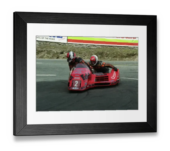 Framed Print : Eddy Wright & Peter Hill (Ireson Honda) 1993 Sidecar TT Framed Print : Eddy Wright & Peter Hill (Ireson Honda) 1993 Sidecar TT