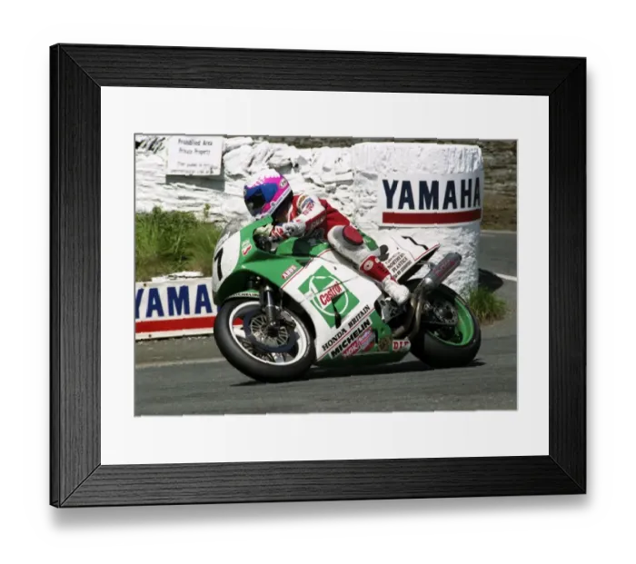 Framed Print : Nick Jefferies (Castrol Honda) 1993 Formula One TT Framed Print : Nick Jefferies (Castrol Honda) 1993 Formula One TT