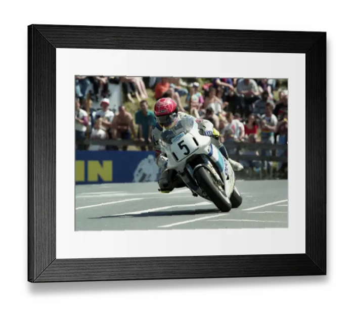 Framed Print : Mark Farmer (Oxford Ducati) 1993 Formula One TT Framed Print : Mark Farmer (Oxford Ducati) 1993 Formula One TT