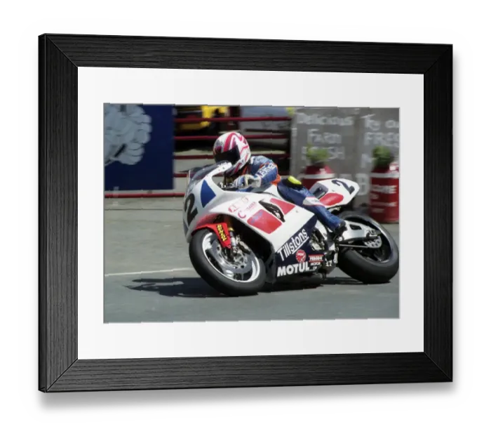 Framed Print : Robert Holden (Yamaha) 1993 Formula One TT Framed Print : Robert Holden (Yamaha) 1993 Formula One TT