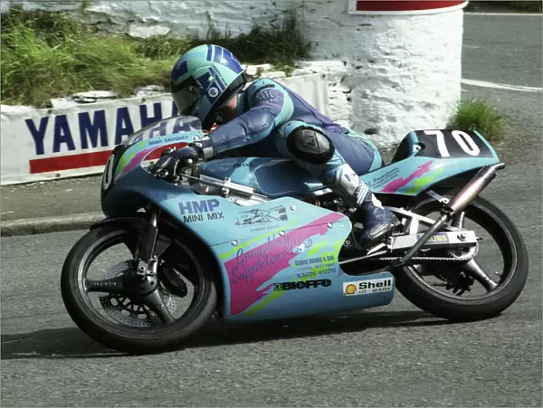 Alan Caughey (Honda) 1993 Supersport 400 TT