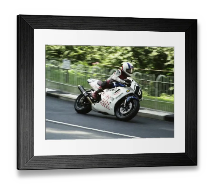 Framed Print : Mark Baldwin (Kawasaki) 1993 Supersport 400 TT Framed Print : Mark Baldwin (Kawasaki) 1993 Supersport 400 TT