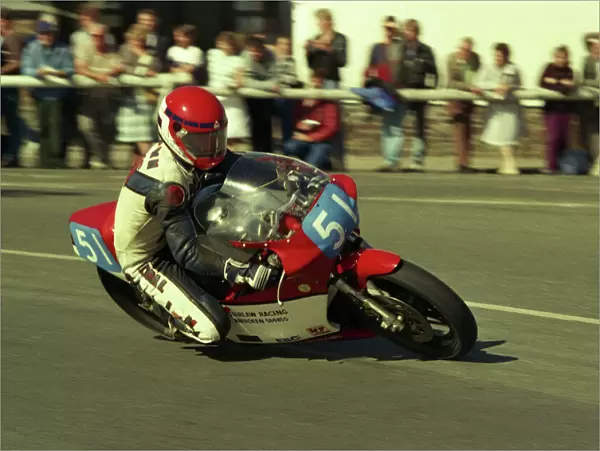 Gordon Brown (Yamaha) 1987 Junior Manx Grand Prix