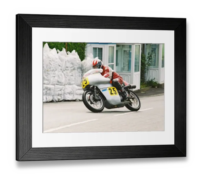 Framed Print : Keith Dixon (Seeley G50) 1994 Pre-TT Classic Framed Print : Keith Dixon (Seeley G50) 1994 Pre-TT Classic