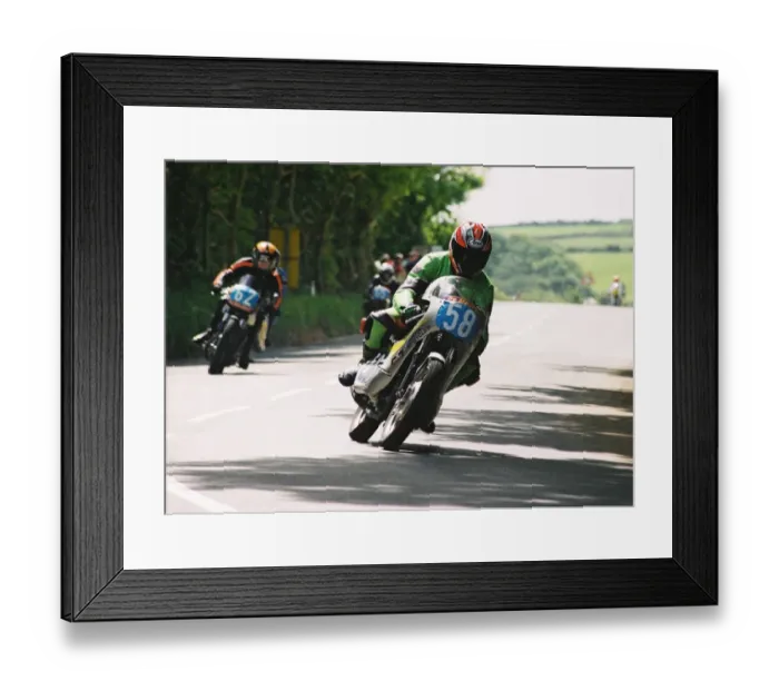 Framed Print : Dave Clarke (Honda) 1994 Pre-TT Classic Framed Print : Dave Clarke (Honda) 1994 Pre-TT Classic
