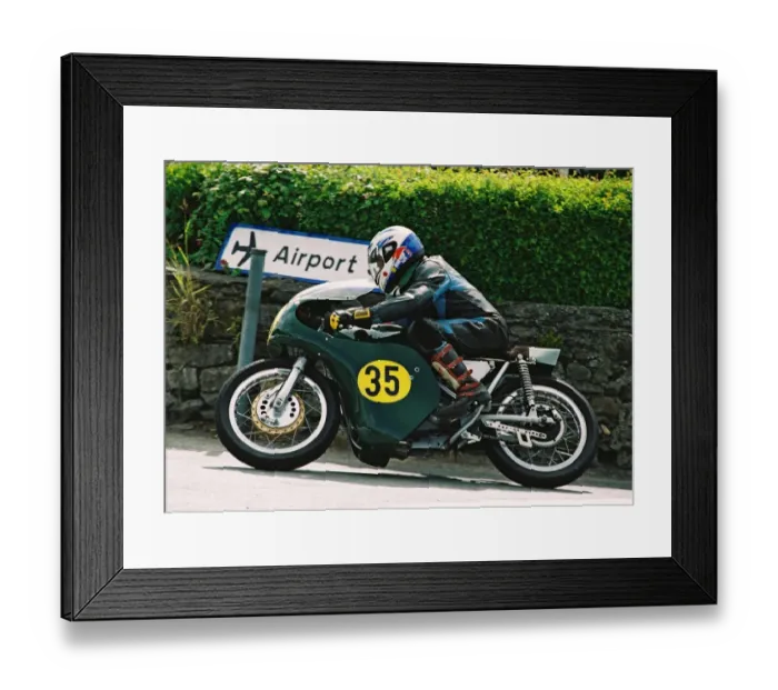 Framed Print : David Street (G50 Matchless) 1994 Pre-TT Classic Framed Print : David Street (G50 Matchless) 1994 Pre-TT Classic