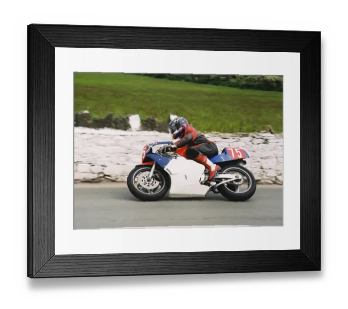 Framed Print : Tony Russell (Yamaha) 1994 Pre-TT Classic Framed Print : Tony Russell (Yamaha) 1994 Pre-TT Classic