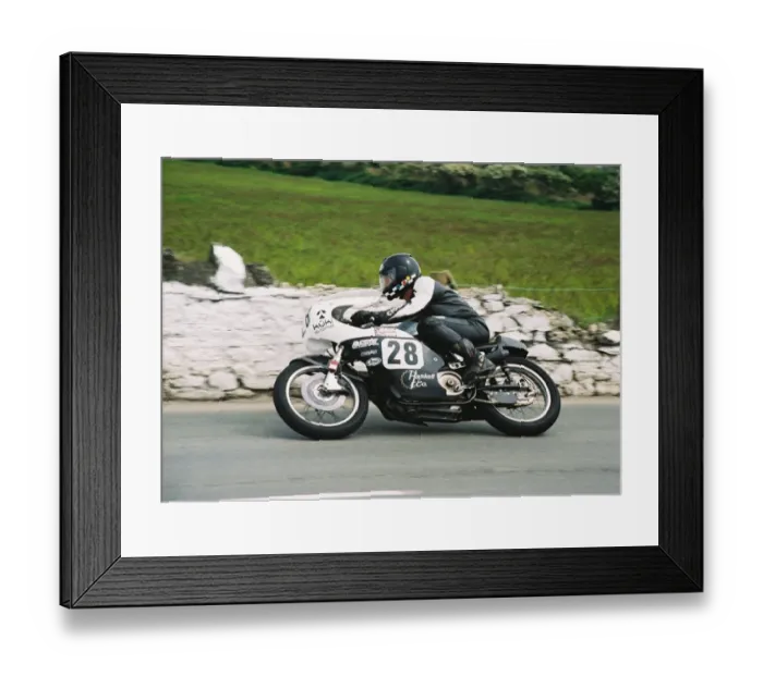 Framed Print : Vic Haskell (BSA) 1994 Pre-TT Classic Framed Print : Vic Haskell (BSA) 1994 Pre-TT Classic