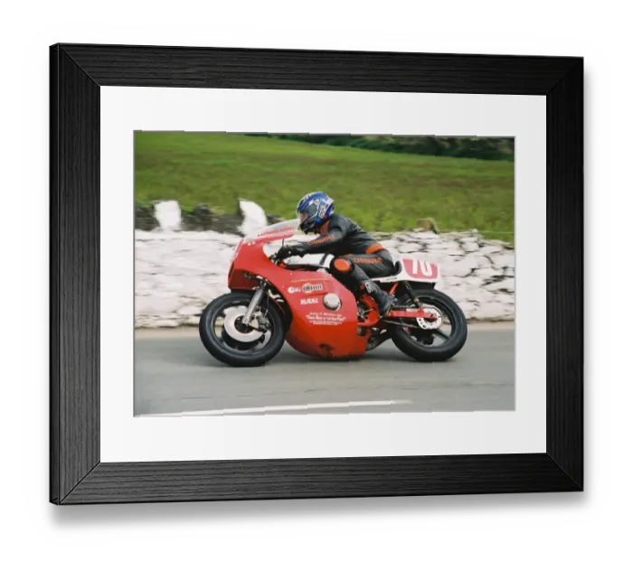 Framed Print : Keith McKay (P & M) 1994 Pre-TT Classic Framed Print : Keith McKay (P & M) 1994 Pre-TT Classic