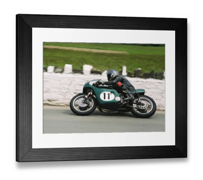 Framed Print : Dave Madsen-Mygdal (Triumph) 1994 Pre-TT Classic Framed Print : Dave Madsen-Mygdal (Triumph) 1994 Pre-TT Classic