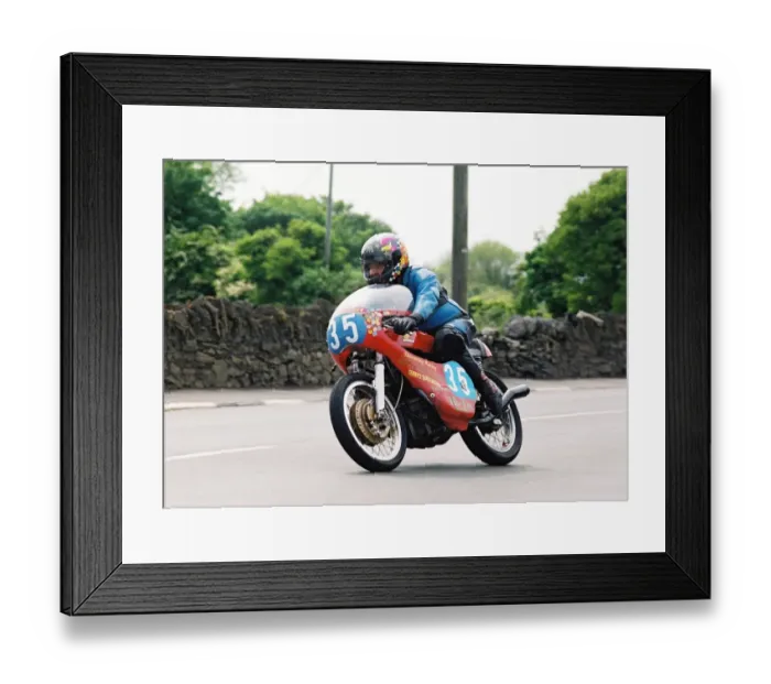 Framed Print : Ivan Coates (Honda) 1994 Pre-TT Classic Framed Print : Ivan Coates (Honda) 1994 Pre-TT Classic