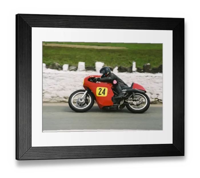 Framed Print : Meredydd Owen (Seeley G50) 1994 Pre-TT Classic Framed Print : Meredydd Owen (Seeley G50) 1994 Pre-TT Classic