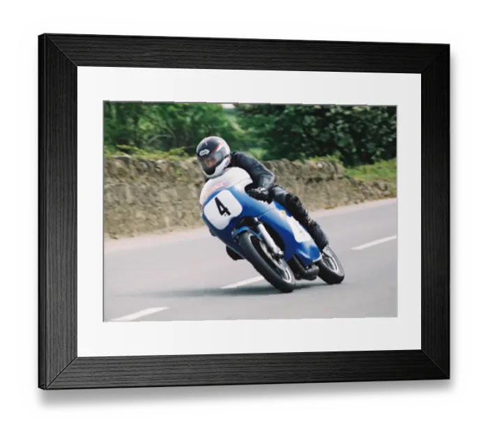Framed Print : John Loder (NRE Nourish) 1994 Pre-TT Classic Framed Print : John Loder (NRE Nourish) 1994 Pre-TT Classic
