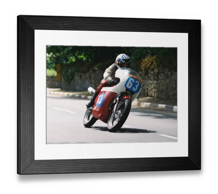 Framed Print : Kay Streets (Seeley Goldstar) 1994 Pre-TT Classic Framed Print : Kay Streets (Seeley Goldstar) 1994 Pre-TT Classic