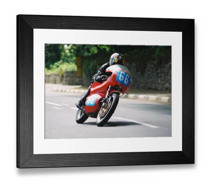Framed Print : David Brasier (Aermacchi) 1994 Pre-TT Classic Framed Print : David Brasier (Aermacchi) 1994 Pre-TT Classic