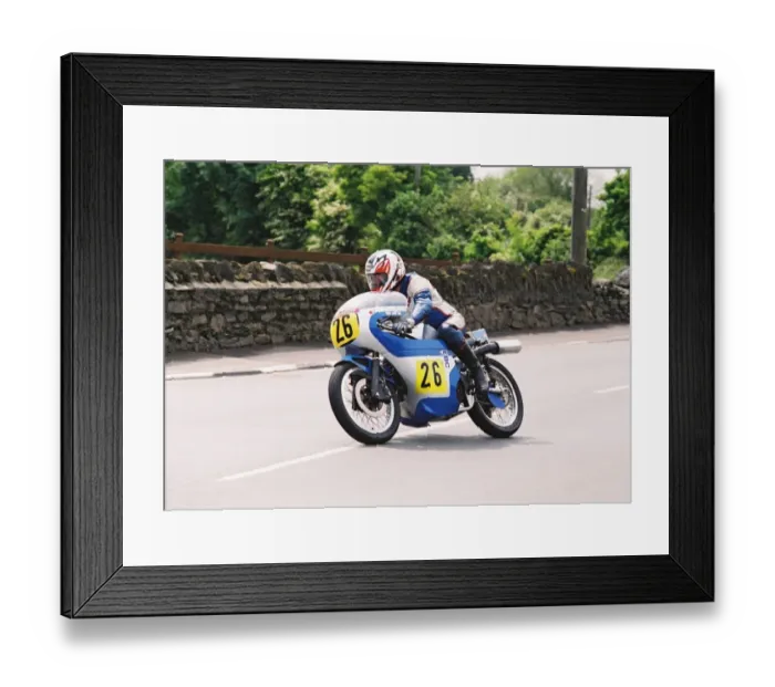 Framed Print : Bernie Wright (NRE Weslake) 1994 Pre-TT Classic Framed Print : Bernie Wright (NRE Weslake) 1994 Pre-TT Classic