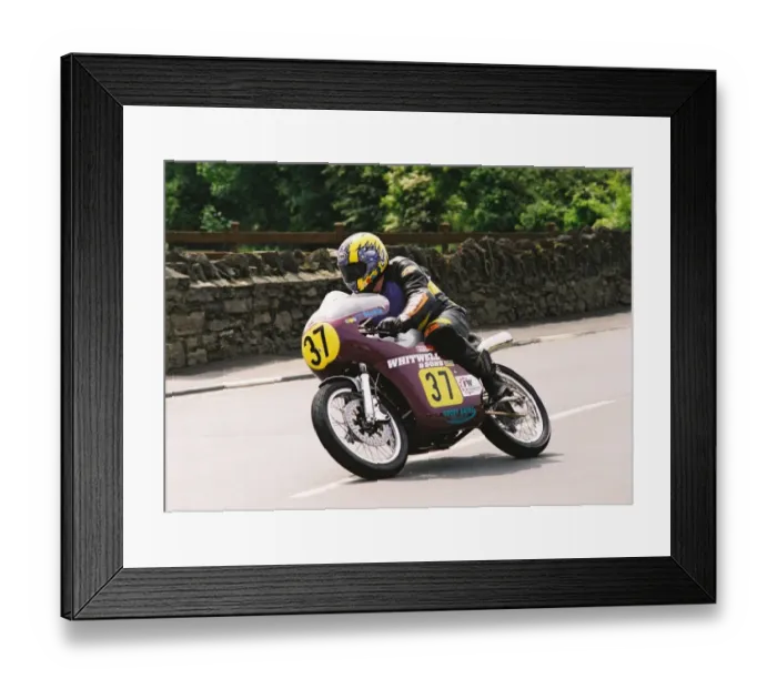 Framed Print : Alec Whitwell (Bates Honda) 1994 Pre-TT Classic Framed Print : Alec Whitwell (Bates Honda) 1994 Pre-TT Classic