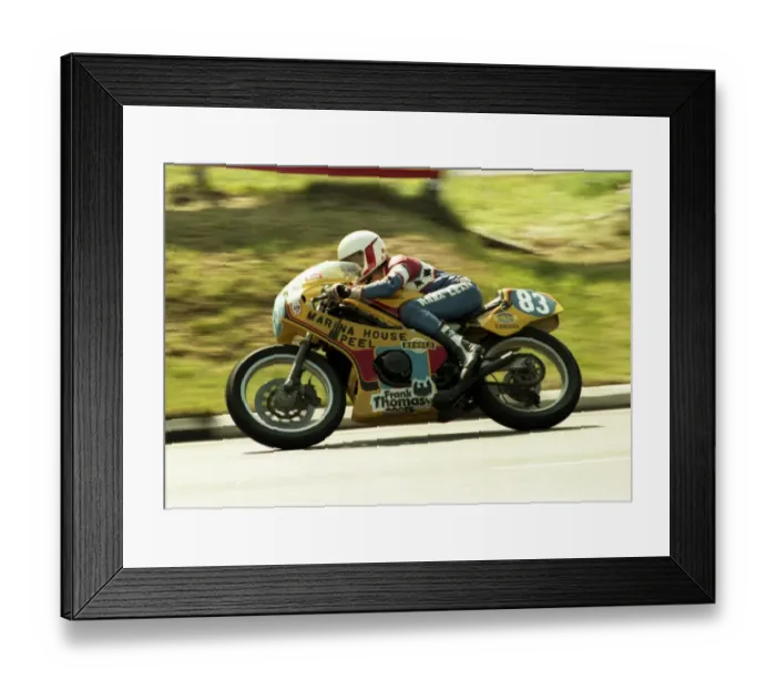Framed Print : Hillary Musson (Yamaha) 1984 Formula Two TT Framed Print : Hillary Musson (Yamaha) 1984 Formula Two TT