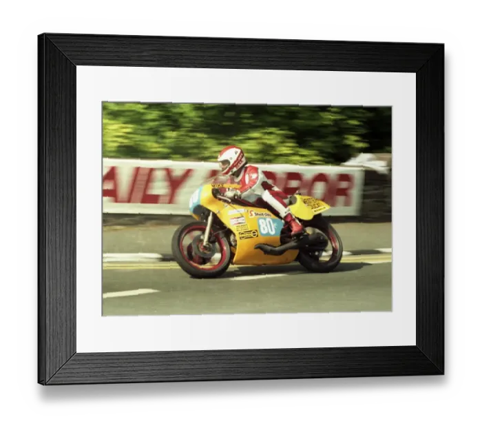 Framed Print : Mike Snow (Ducati) 1984 Formula Two TT Framed Print : Mike Snow (Ducati) 1984 Formula Two TT