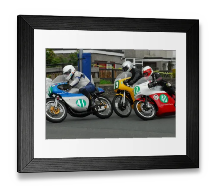 Framed Print : Les Trotter (Crooks Suzuki) Bob Millinship (Ducati) Barry Davidson (Honda) 2014 Pre TT Classic Framed Print : Les Trotter (Crooks Suzuki) Bob Millinship (Ducati) Barry Davidson (Honda) 2014 Pre TT Classic