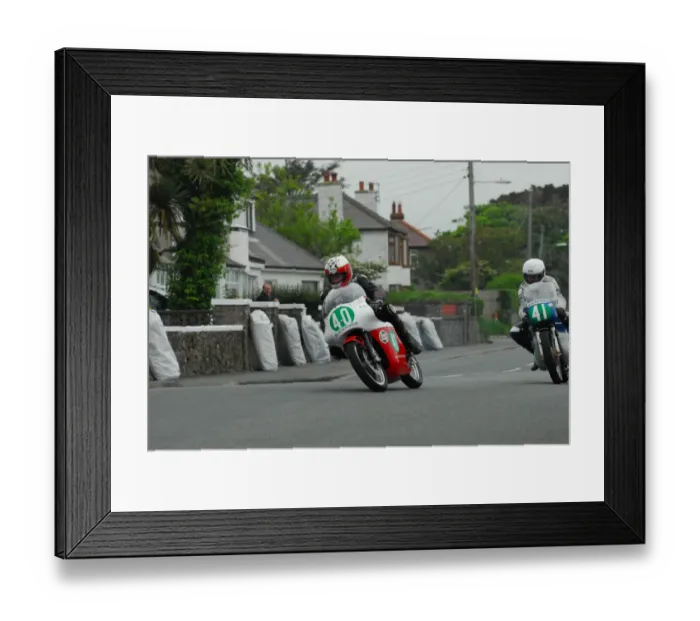 Framed Print : Barry Davidson (Honda) 2014 Pre TT Classic Framed Print : Barry Davidson (Honda) 2014 Pre TT Classic