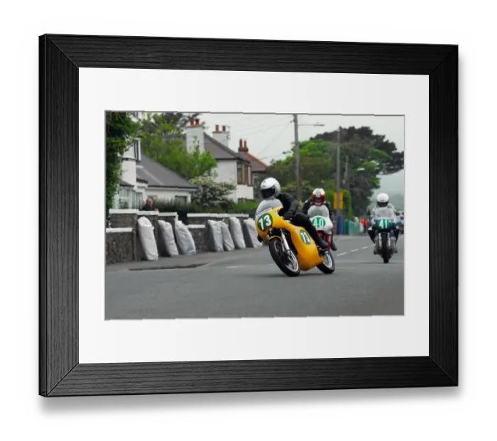 Framed Print : Bob Millinship (Ducati) 2014 Pre TT Classic Framed Print : Bob Millinship (Ducati) 2014 Pre TT Classic