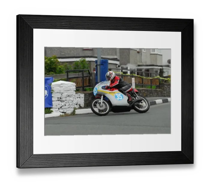 Framed Print : Alan Smallbones (Honda) 2014 Pre TT Classic Framed Print : Alan Smallbones (Honda) 2014 Pre TT Classic