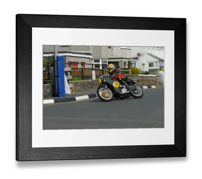 Framed Print : Andy Lee (Molnar Norton) 2014 Pre TT Classic Framed Print : Andy Lee (Molnar Norton) 2014 Pre TT Classic