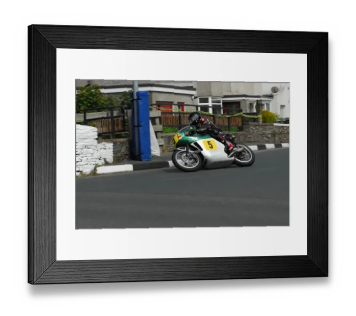 Framed Print : Mike Hose (John Turner Honda) 2014 Pre TT Classic Framed Print : Mike Hose (John Turner Honda) 2014 Pre TT Classic