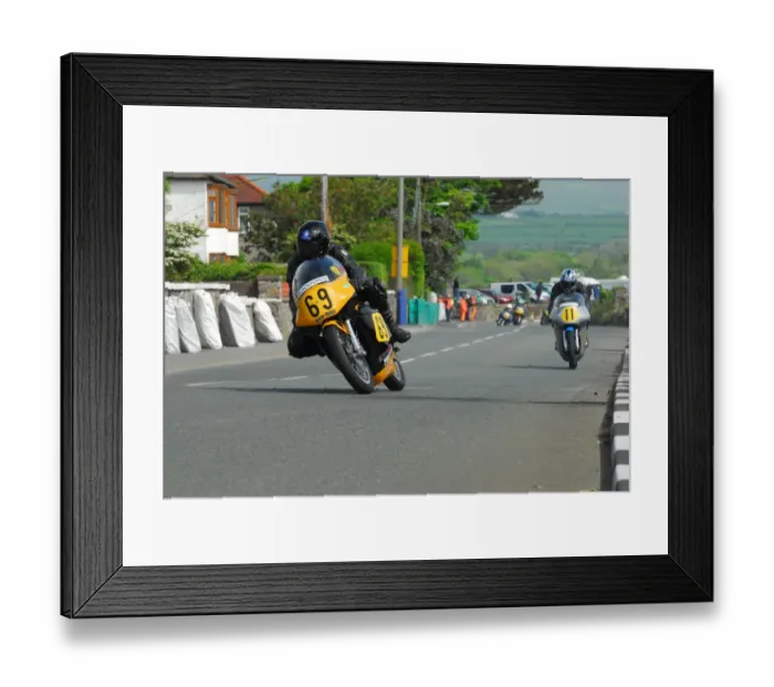 Framed Print : Ken Davis (Gawthorpe Honda) 2014 Pre TT Classic Framed Print : Ken Davis (Gawthorpe Honda) 2014 Pre TT Classic