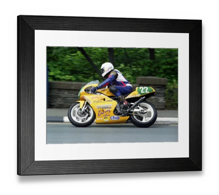 Framed Print : Mark Tyrell (CT Yamaha) 2000 Lightweight TT Framed Print : Mark Tyrell (CT Yamaha) 2000 Lightweight TT