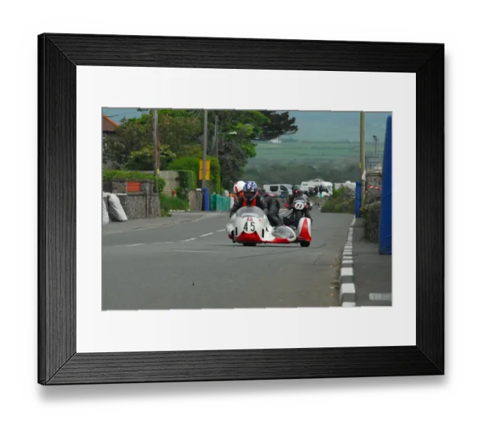 Framed Print : Paul Owen & Phil Parkes (Windle BMW) 2014 Pre TT Classic Framed Print : Paul Owen & Phil Parkes (Windle BMW) 2014 Pre TT Classic