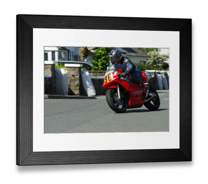 Framed Print : Tony Russell (Yamaha) 2014 Pre TT Classic Framed Print : Tony Russell (Yamaha) 2014 Pre TT Classic