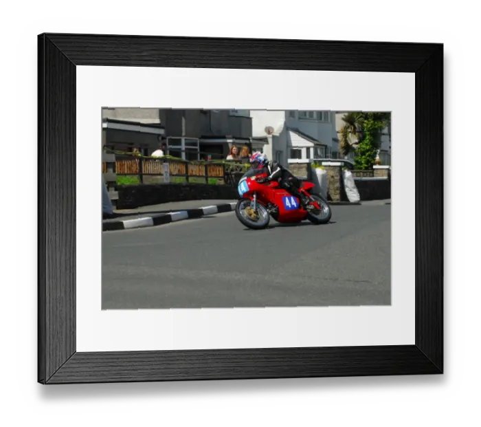 Framed Print : Richard Bairstow (Aermacchi) 2014 Pre TT Classic Framed Print : Richard Bairstow (Aermacchi) 2014 Pre TT Classic