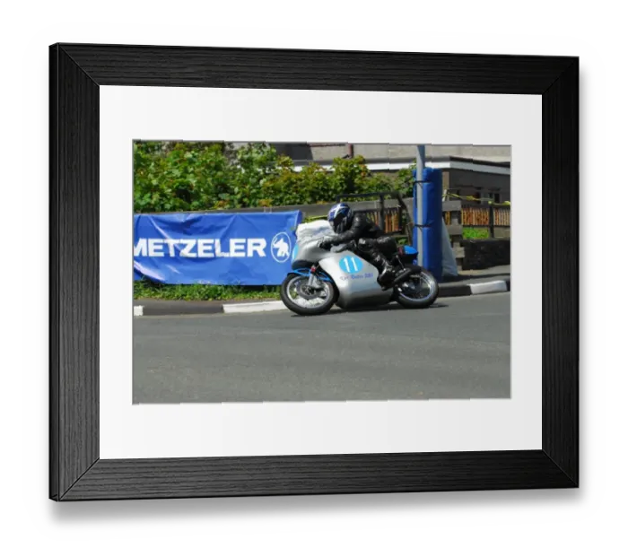 Framed Print : Steven Elliott (Rutter Honda) 2014 Pre TT Classic Framed Print : Steven Elliott (Rutter Honda) 2014 Pre TT Classic