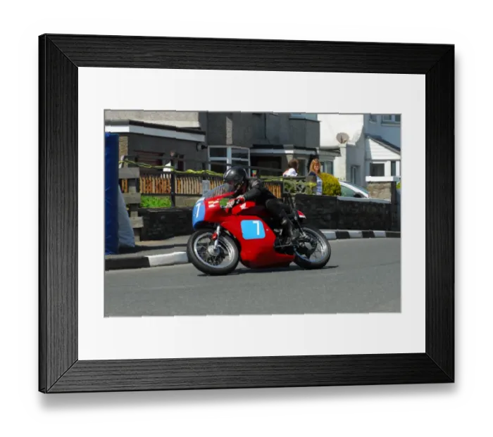Framed Print : Ewan Hamilton (Honda) 2014 Pre TT Classic Framed Print : Ewan Hamilton (Honda) 2014 Pre TT Classic