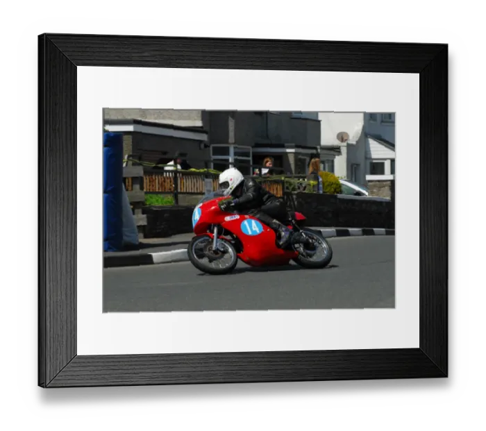 Framed Print : Rich Hawkins (Ducati) 2014 Pre TT Classic Framed Print : Rich Hawkins (Ducati) 2014 Pre TT Classic