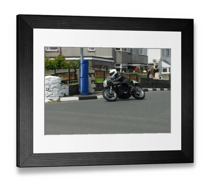 Framed Print : Ep Van Psen (Triumph) 2014 Pre TT Classic Framed Print : Ep Van Psen (Triumph) 2014 Pre TT Classic