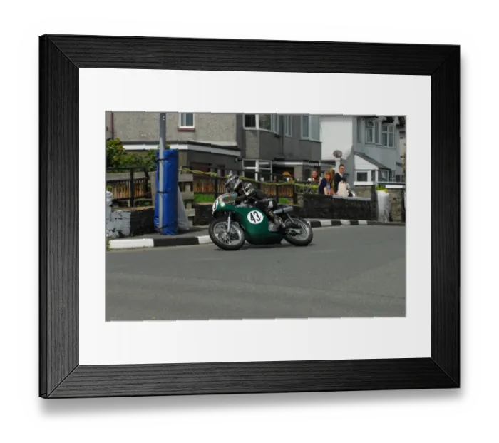 Framed Print : Adam Ward (Weslake Norton) 2014 Pre TT Classic Framed Print : Adam Ward (Weslake Norton) 2014 Pre TT Classic
