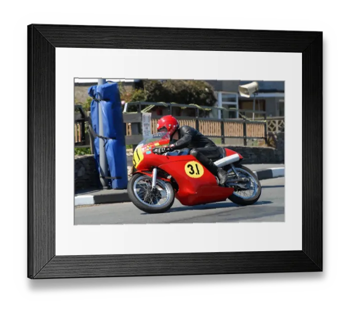 Framed Print : Michael Harrison (Seeley Goldstar) 2009 Pre TT Classic Framed Print : Michael Harrison (Seeley Goldstar) 2009 Pre TT Classic