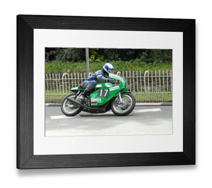 Framed Print : Andy Reynolds (Paton) 2009 Classic TT Framed Print : Andy Reynolds (Paton) 2009 Classic TT