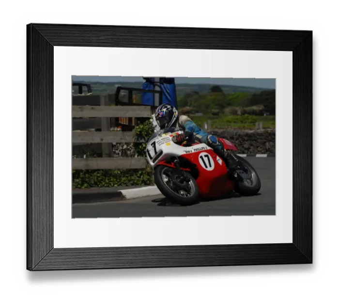 Framed Print : Alan Phillips (Rob North BSA) 2009 Pre TT Classic Framed Print : Alan Phillips (Rob North BSA) 2009 Pre TT Classic
