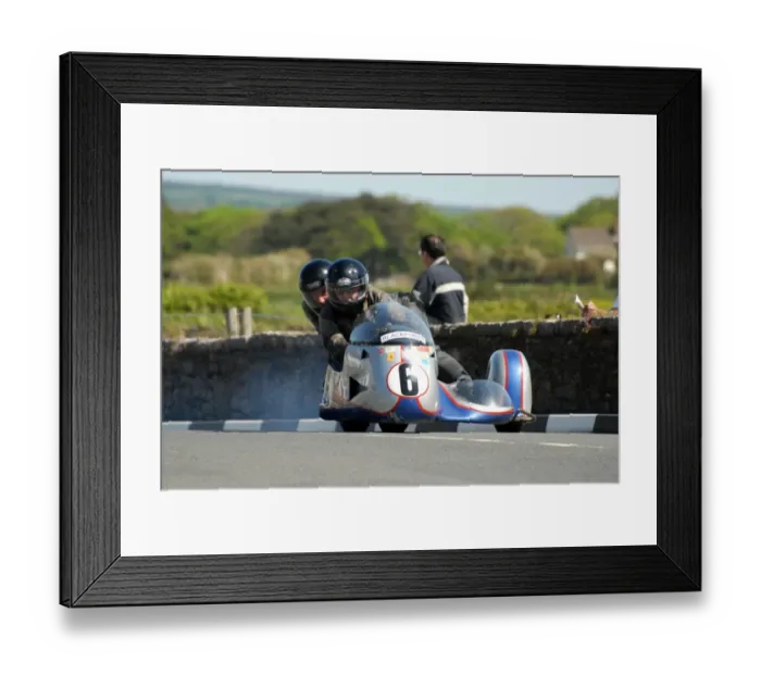 Framed Print : Bernard Collonge & Ian Marriner (BSA) 2009 Pre TT Classic Framed Print : Bernard Collonge & Ian Marriner (BSA) 2009 Pre TT Classic