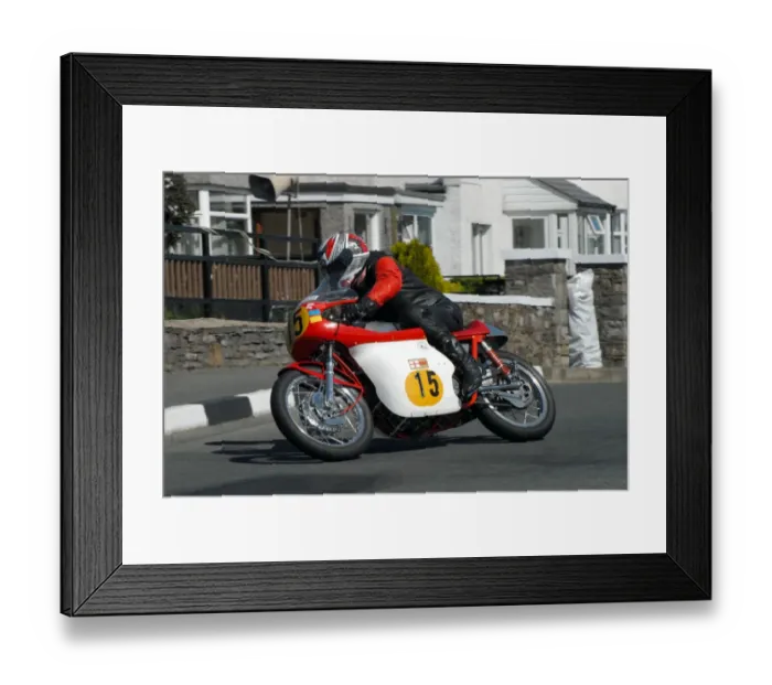 Framed Print : Arthur Browning (BSA Metisse) 2009 Pre TT Classic Framed Print : Arthur Browning (BSA Metisse) 2009 Pre TT Classic