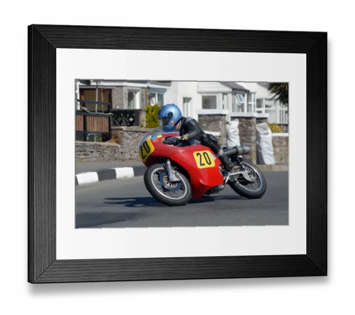 Framed Print : Bob Owen (Seeley G50) 2009 Pre TT Classic Framed Print : Bob Owen (Seeley G50) 2009 Pre TT Classic