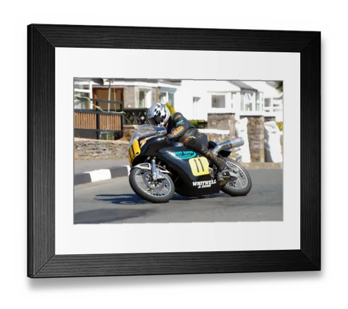 Framed Print : Alec Whitwell (Bates Honda) 2009 Pre TT Classic Framed Print : Alec Whitwell (Bates Honda) 2009 Pre TT Classic